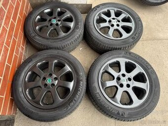 Alu 16" 5X100 škoda Laurin BLACK letní 60% O1, G4