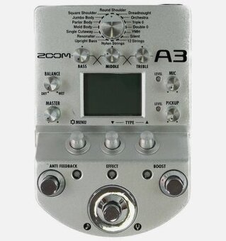 ZOOM A3 pro akustickou kytaru