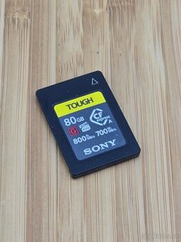Sony CFexpress Tough 80GB TOP STAV