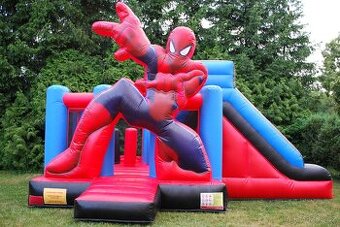 Skákací hrad Spiderman pronájem