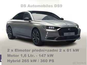DS9 HEV 360ps AUT 4x4 Opera Kůže Nav  Kam360° ACC 6/25