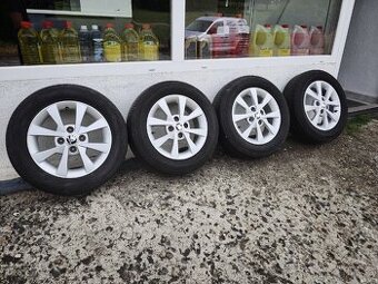 Alu Škoda Citigo,Up 4/100 R14 + letní pneu