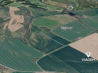 Pole 5 863 m², Podíl 29 % o výměře 1 710 m²