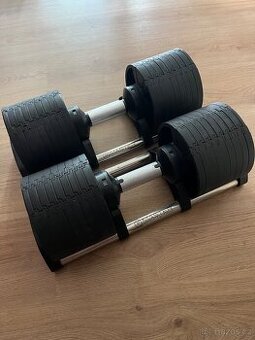 Nastavitelné činky MASTER 2×32 kg + lavice Corength