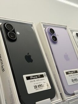 iPhone 17 - 256GB - POUZE ROZBALENO - NOVÉ