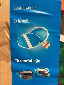 Házedlo s míčkem + slluneční brýle