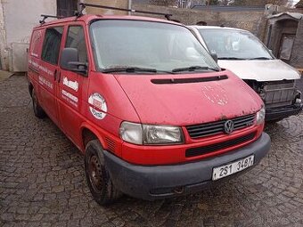 VW TRANSPORTER T4 2.5TDI 65KW NOVÉ ČR 1.MAJITEL