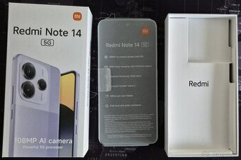Xiaomi Redmi Note 14, 5G, 256GB, zelená, zcela nový