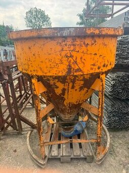 Použitá nádoba na beton HMT 1000 l