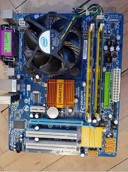 Gigabyte GA-G31M-ES2L+Proc. intel Dual-Core E5400+Ram 4GB.