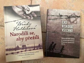 Knihy tema Osvetim / 380,- za obe