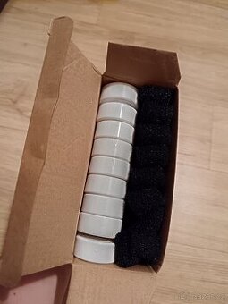 9+9 ks filtrů pro kočičí fontány nerezové