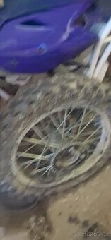 Pitbike na díly – vidlice, kola, brzdy, motorové díly atd