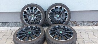 Alu kola 5x100 r16 originál Monte Carlo Škoda Fabia II,  Roo