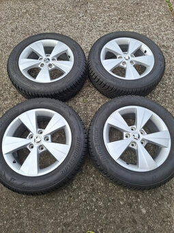 Zimní alu kola Octavia 4 205/60/16 ET46 5x112