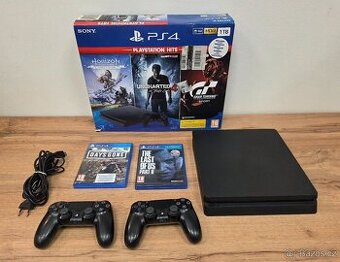 PlayStation 4 Slim 1 TB +2.ovladač