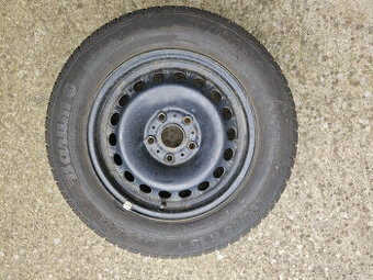 4x  zimní obutá kola Octavia 195/65R15