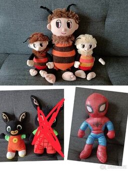 Sada plyšáků Bing, Spiderman, Včelí medvídci