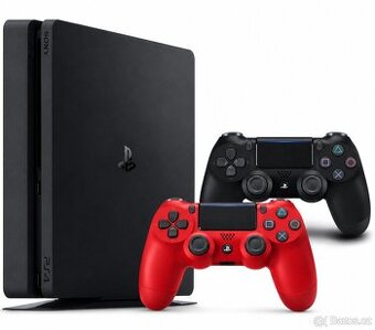 🎮 PS4 Slim 1 TB + 2 ovladače + PlayStation VR + 2× Move + k
