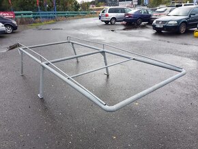 Hilux, střešní nosič, speciální zahrádka, rampa
