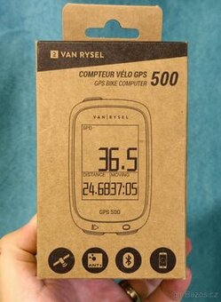 Cyklopočítač s GPS Van rysel