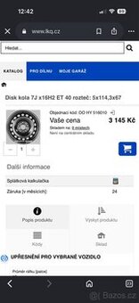 Kola 5x114,3 Hyundai