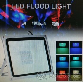 LED RGBcolor reflektor s dál.ovladačem(halogen,lampa,světlo)