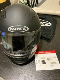 Moto integrální přilba helma Rocc 380 2XS/52 černá