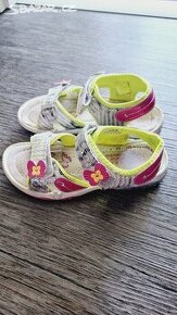 Dětské dívčí letní sandály vel.35 - 1