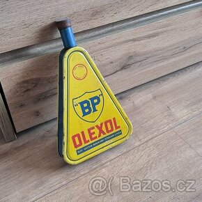 Stará plechovka BP Olexol