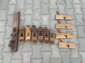 Staré dřevěné hoblíky - 1