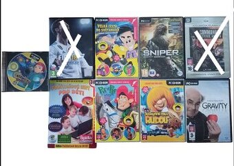 PC CD DVD hry