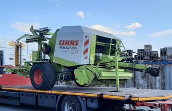 Lis s baličkou claas uniwrap 255