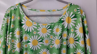 DÁMSKÉ VOLNÉ ŠATY/ TUNIKA JARO/LÉTO vel. 52 /XXXXL - 1