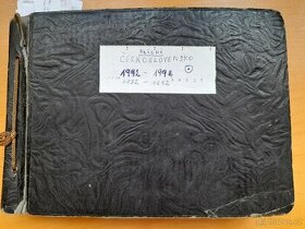 Album známek ražené Československo - 1