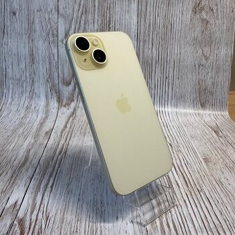 iPhone 15 128GB, žlutý 128GB (12 měsíců záruka)