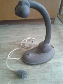 Stolní bakelitová retro lampa/ lampička / bankéřka
