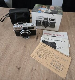 Fotoaparát Minolta Hi-matic F