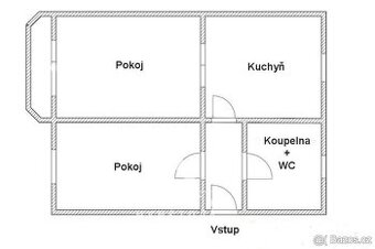 Pronájem bytu 2+1