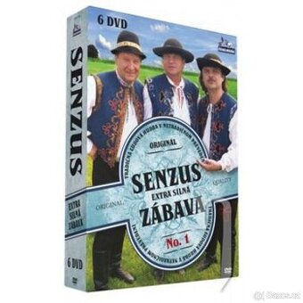 Senzus 6x DVD Extra silná zábava
