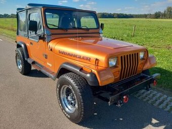 Jeep Wrangler YJ 4.2 6válcový benzínový, rok výroby 1987