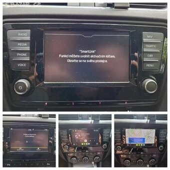 Aktivace appconect, mirrorlink, androidauto VW, Škoda, Seat