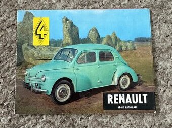 Leták Renault 4 CV