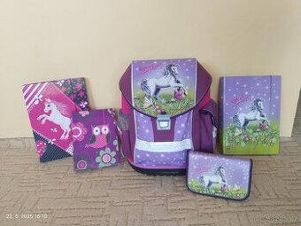 Školní aktovka Empio+pouzdro+složky