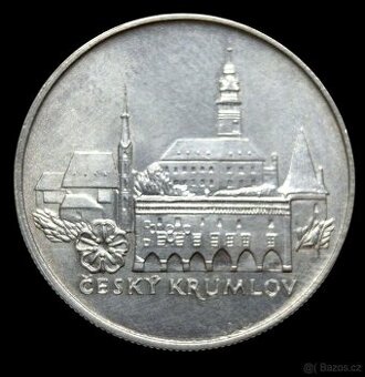 Stříbrná 50 Kčs 1986 Český Krumlov