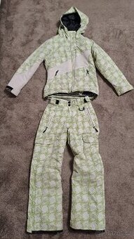 Zimní dívčí lyžařský set 140/146