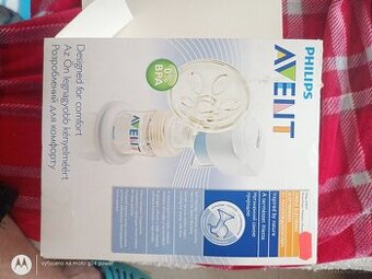 Elektronická odsávačka mateřského mléka AVENT