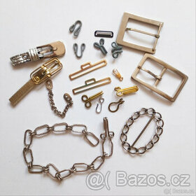 Opaskové spony a zpínání