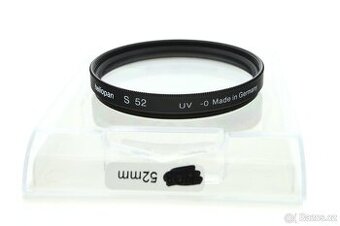 Filtr Heliopan S 52 UV-0 – profesionální UV filtr 52mm
