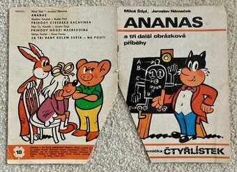 Čtyřlístek č. 18 Ananas (pouze obálka)